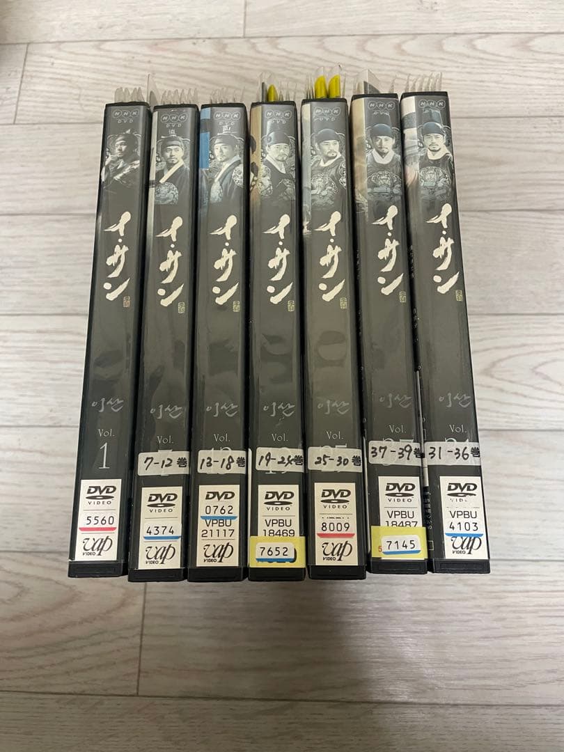 イ・サン 全３９巻　全巻　DVD