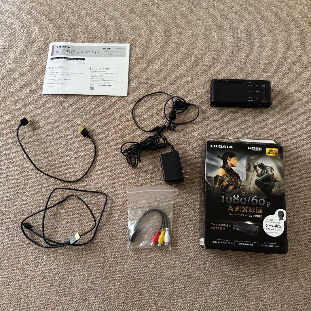 その他 I-O DATA GV-HDCREC HD Video Capture