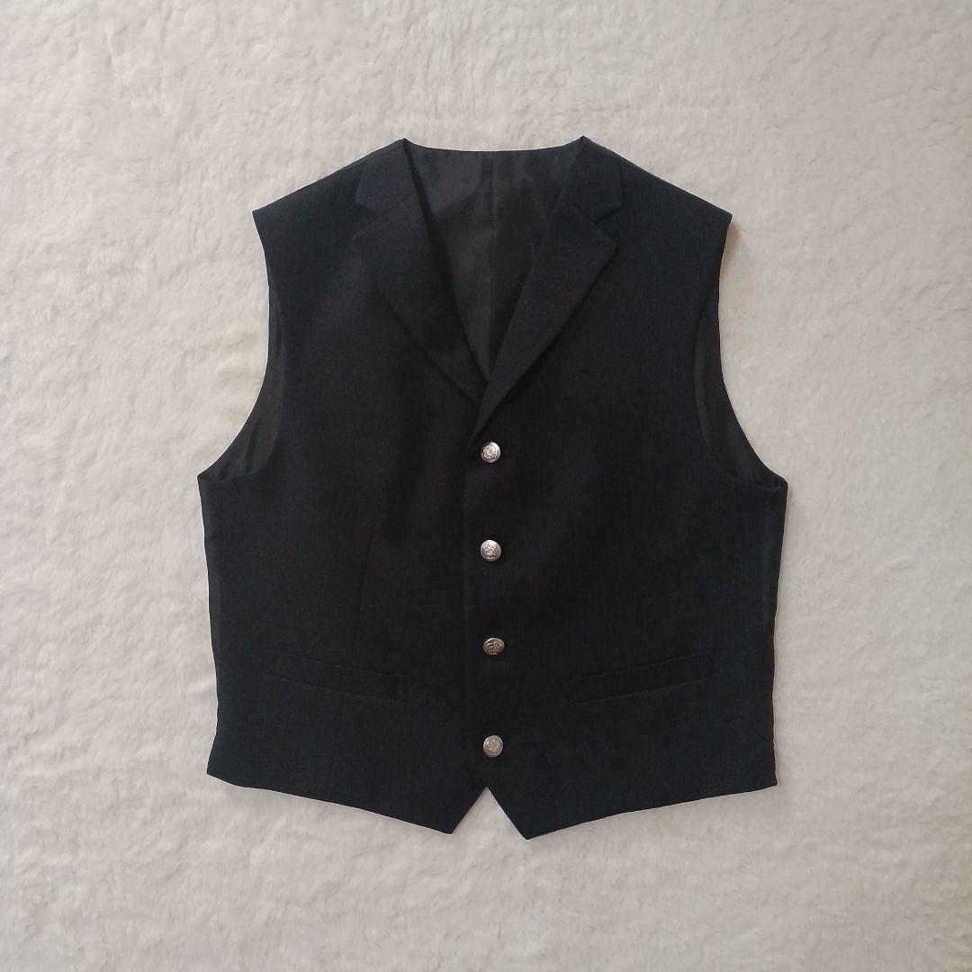 【フォーマル6点 ベスト付き】ワンダーファクトリー 卒服 150 キッズ 男の子