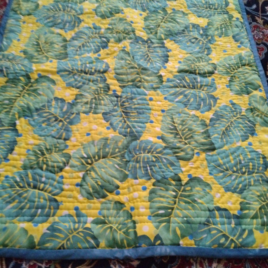 Kathy mom ハワイアンキルト　タペストリー完成品