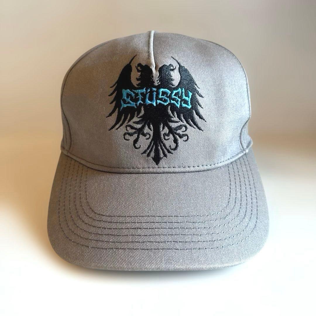 ステューシー　スナップバックキャップ　00sビンテージ