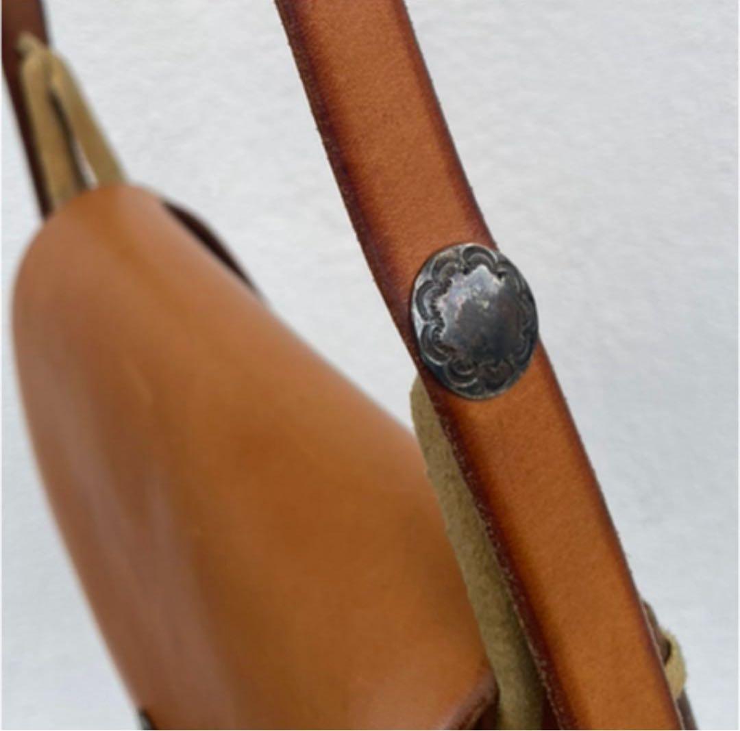 ゴローズ　goro's バケットバッグ　ショルダー　サドル