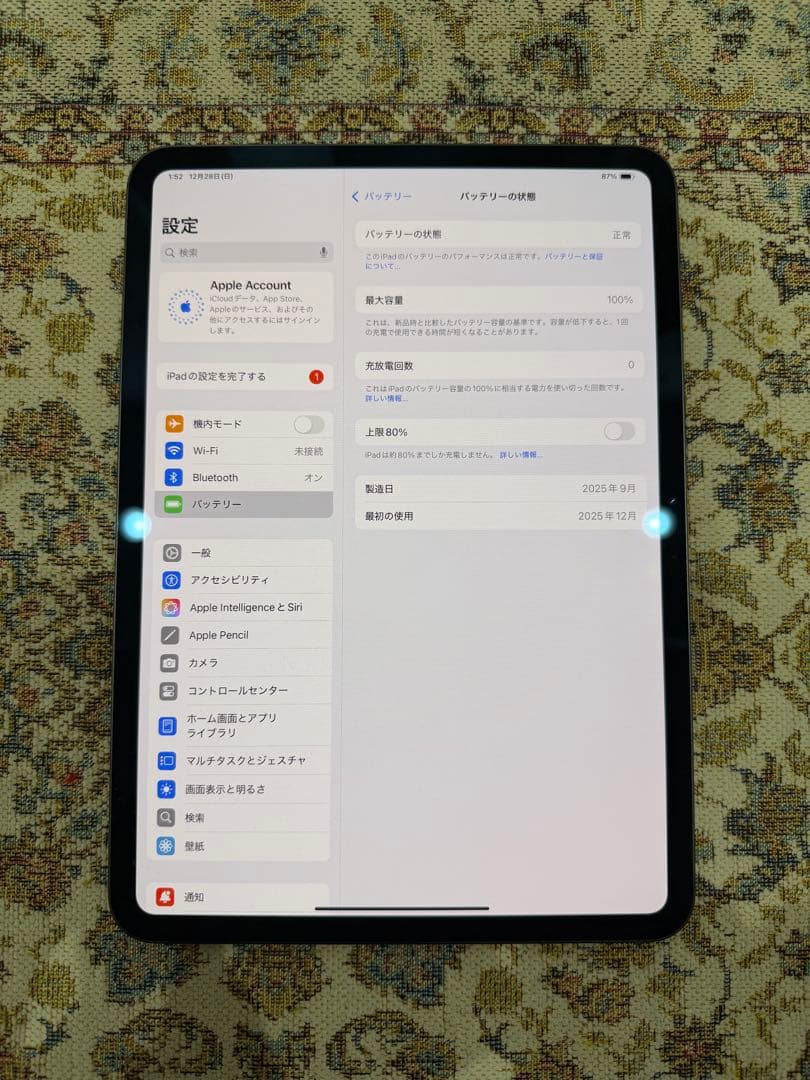 iPad Pro M4 11インチ Apple Pencil Proセット