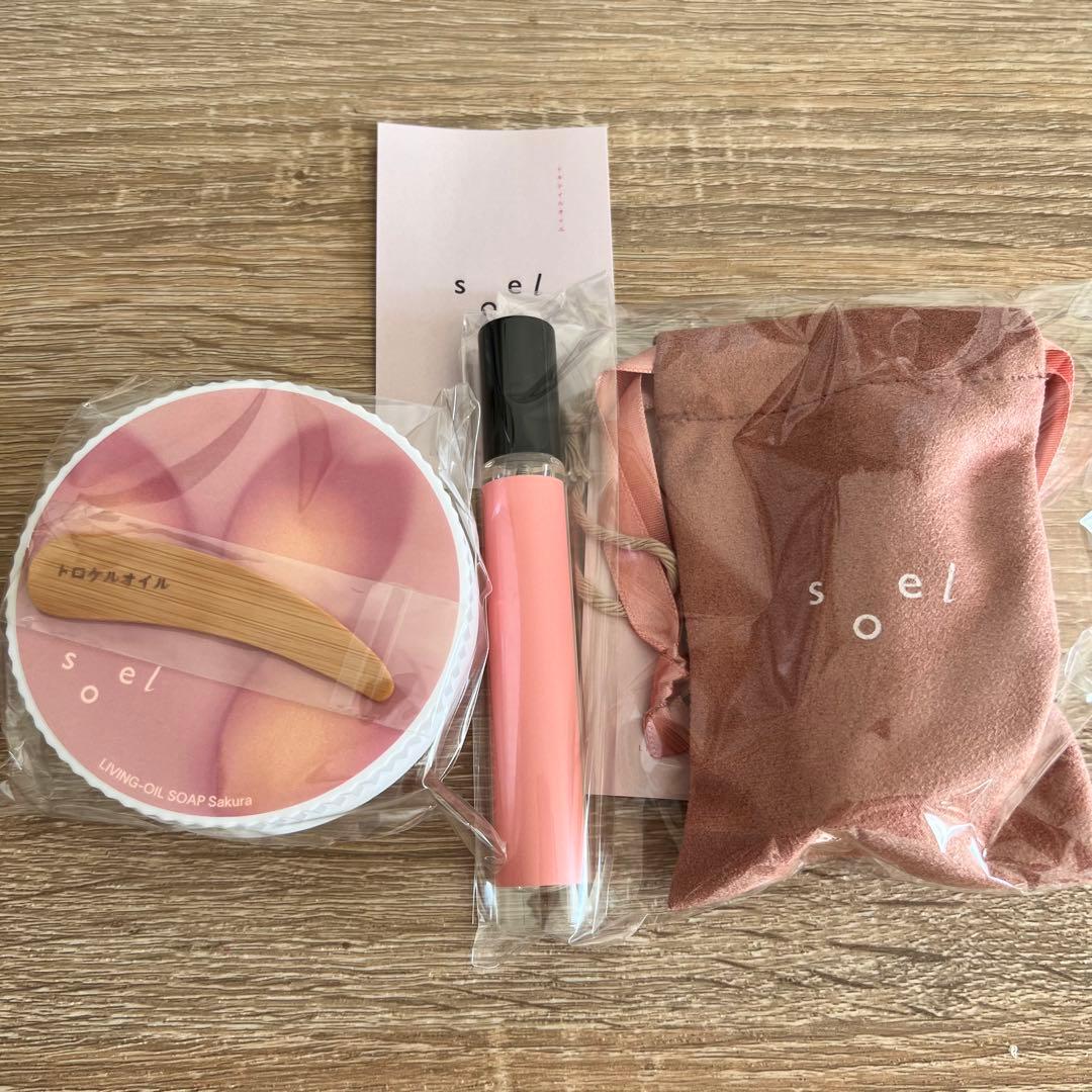 新品未開封　soel ソエル　サクラ　生せっけん　ブースターオイル　フレグランス
