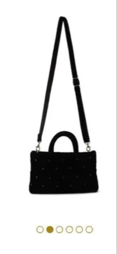 フェイラー　ユニ　ミニショルダー　ブラック品切れカラー