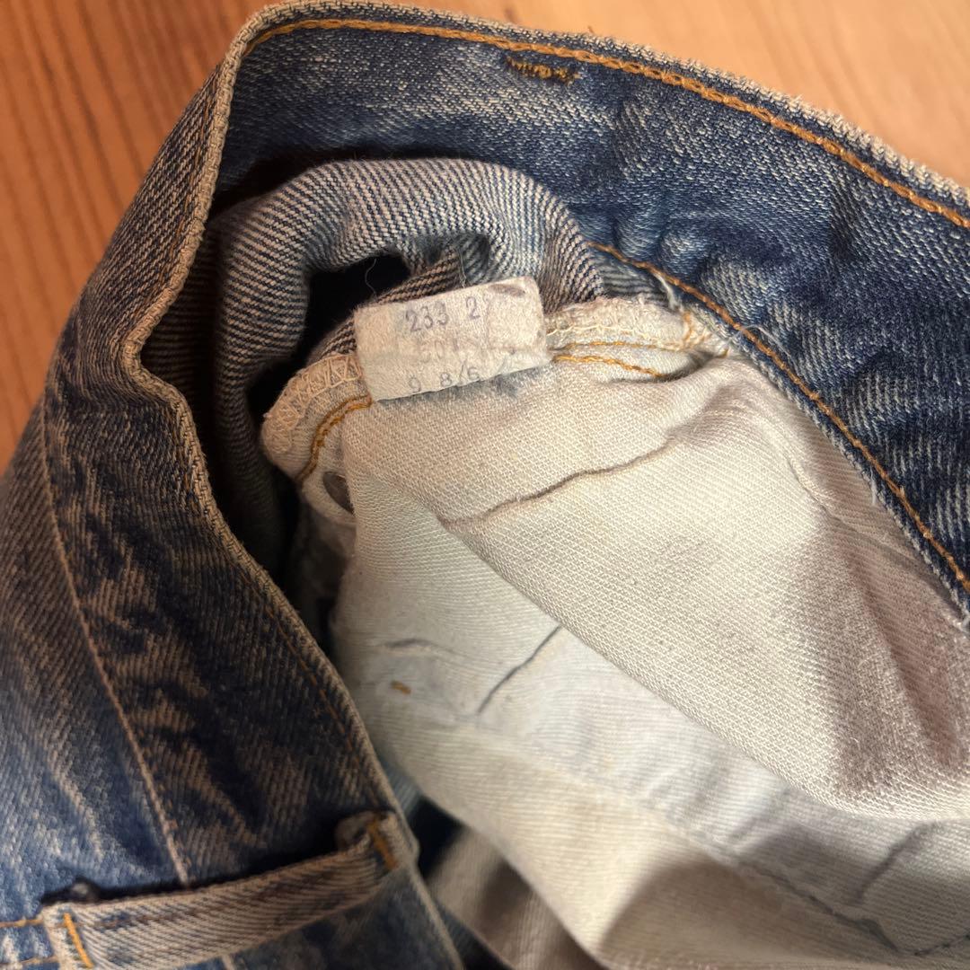 levis 501 66後期 W33 L33 ヴィンテージ 赤耳 70s