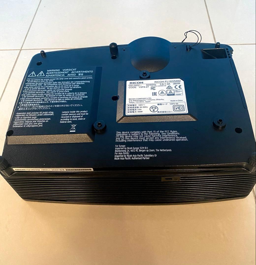リコー　プロジェクター　PJ WX5462