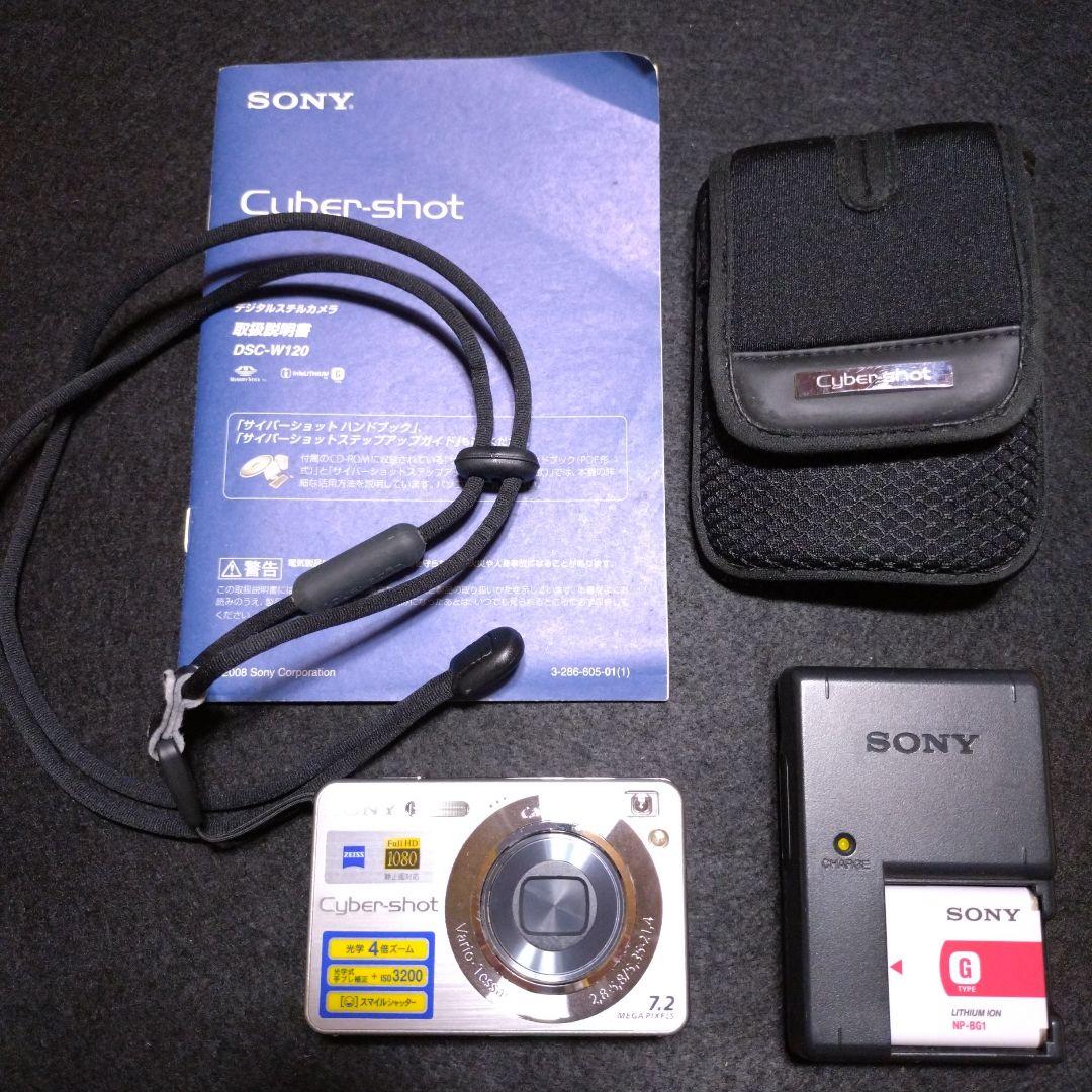 デジタルカメラ SONY Cyber-shot DSC-W120 7.2MP