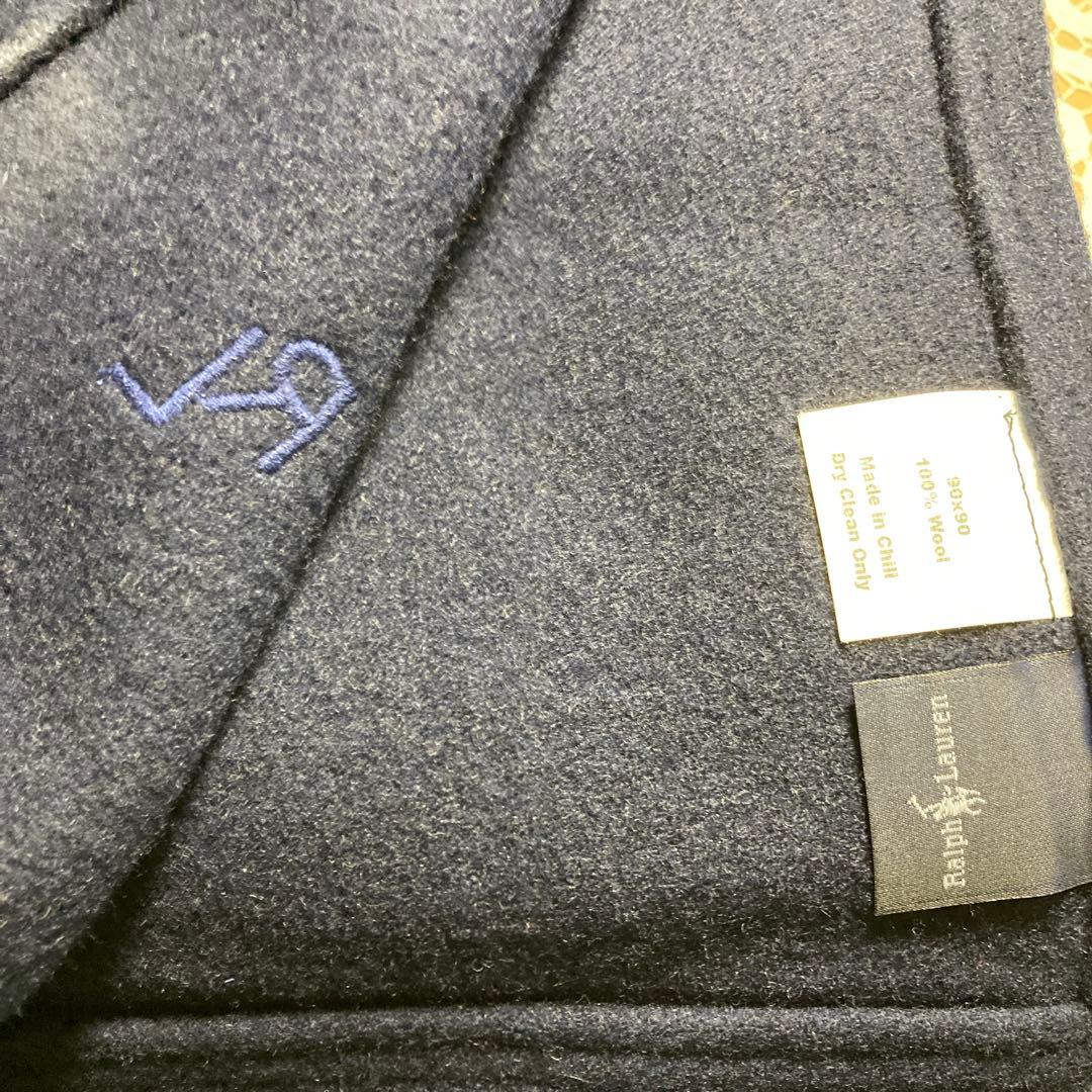 未使用　Ralph Lauren 毛布　ブランケット　Qeeneサイズ
