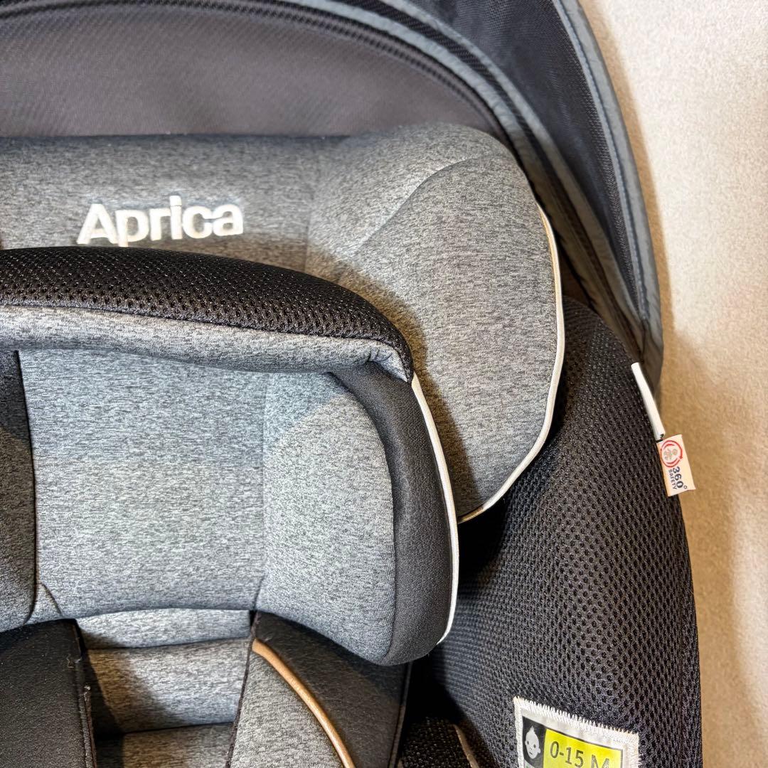 【美品】Aprica クルリラ プラス 360° セーフティAB ブラック