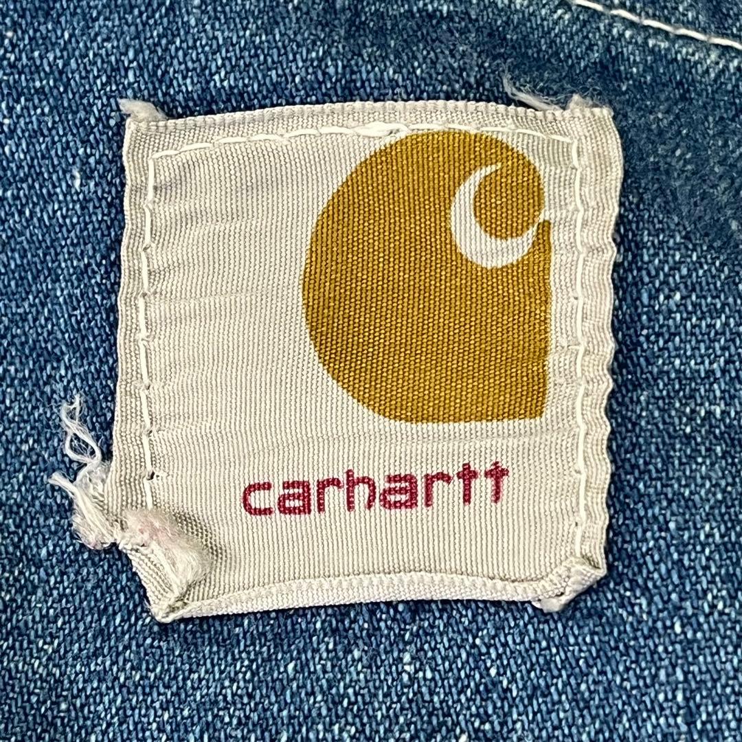 70’sカーハート　デニムペインターパンツ　ヴィンテージ　タロンジッパー