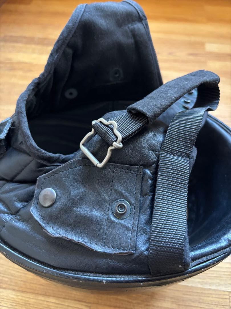 DAVIDA 半帽ヘルメット HALCYON ゴーグル　英国製　　鑑賞用