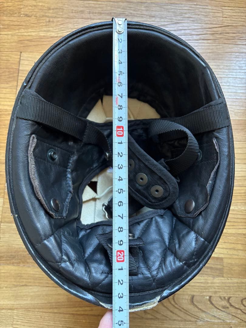 DAVIDA 半帽ヘルメット HALCYON ゴーグル　英国製　　鑑賞用