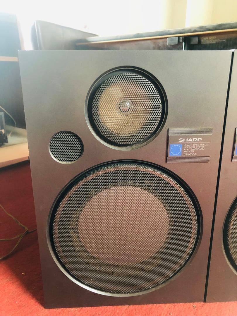 SHARP 2ウェイスピーカー CP-V500 2個
