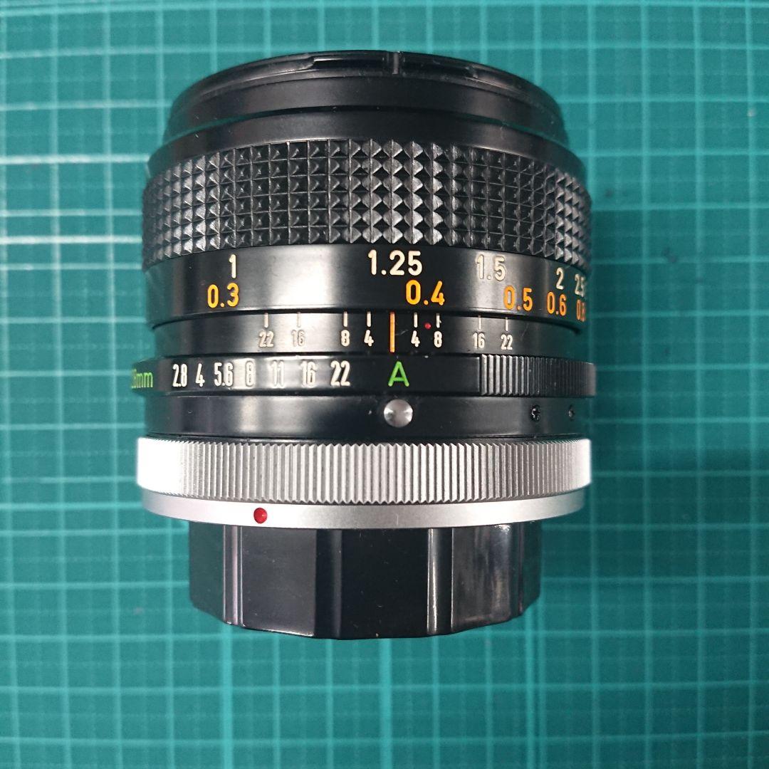 Canon　FDマウント　28ｍｍF2.8　S.C.　中古レンズ F597