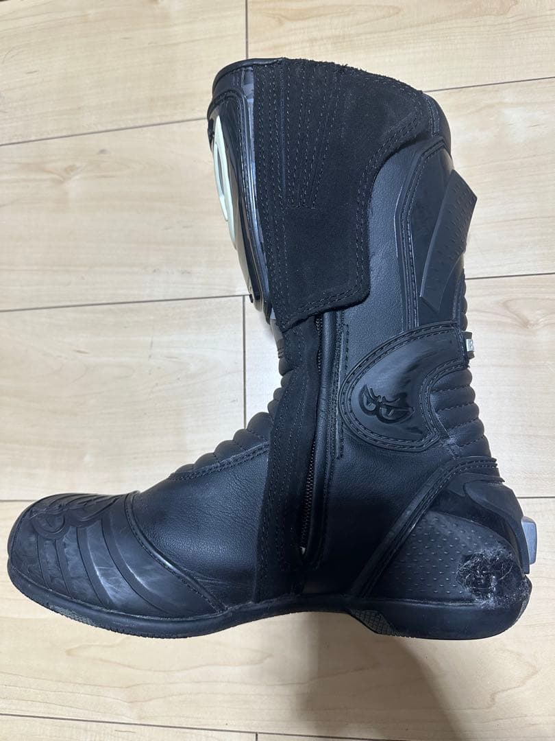 BERIK ブラック バイクブーツ SIZE43