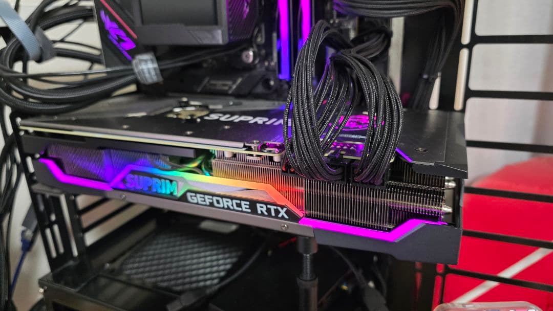 グラフィックボード・グラボ・ビデオカード MSI RTX 3080ti SUPRIM X12GB