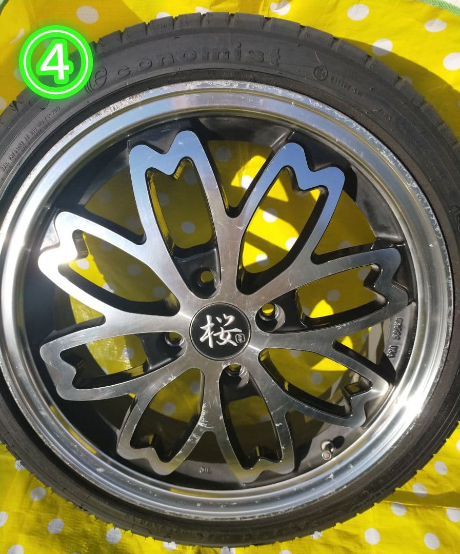 リ*ク様 R-PRIDE(アールプライド) 和道桜 16インチ タイヤホイールセ