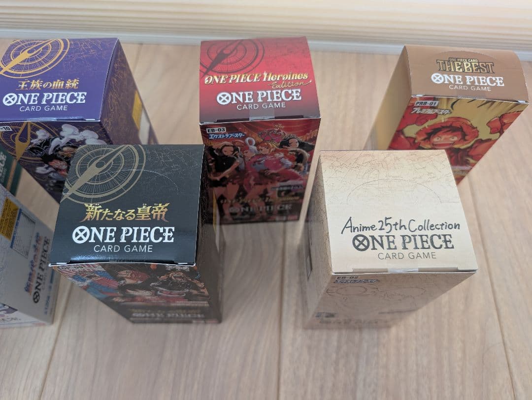 【新品未開封品】ONE PIECE カードゲーム　BOXまとめ売り