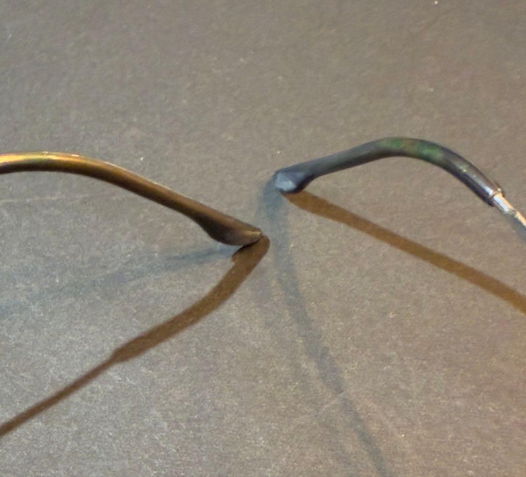 ヴィンテージCHANEL サングラスパール付 シルバー フレーム