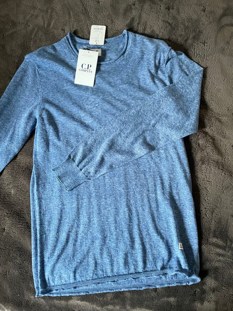 新品未使用C.P.company メンズトップス　インナーブルー定価23000円