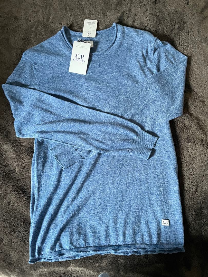 新品未使用C.P.company メンズトップス　インナーブルー定価23000円