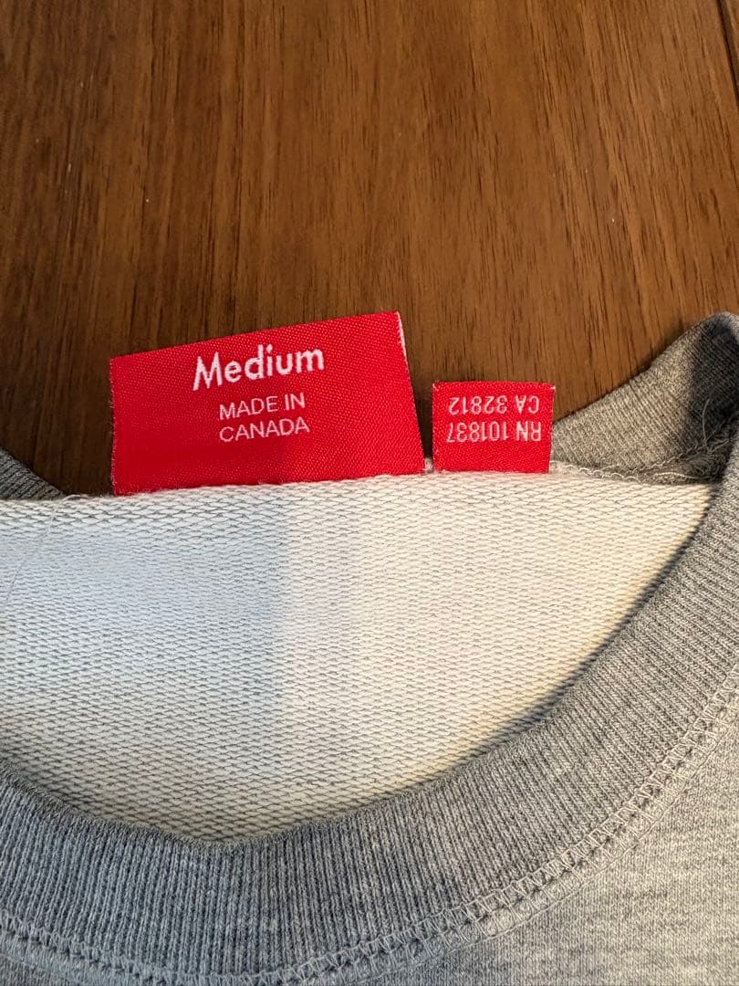 Supreme MENACE II SOCIETY スウェット グレー