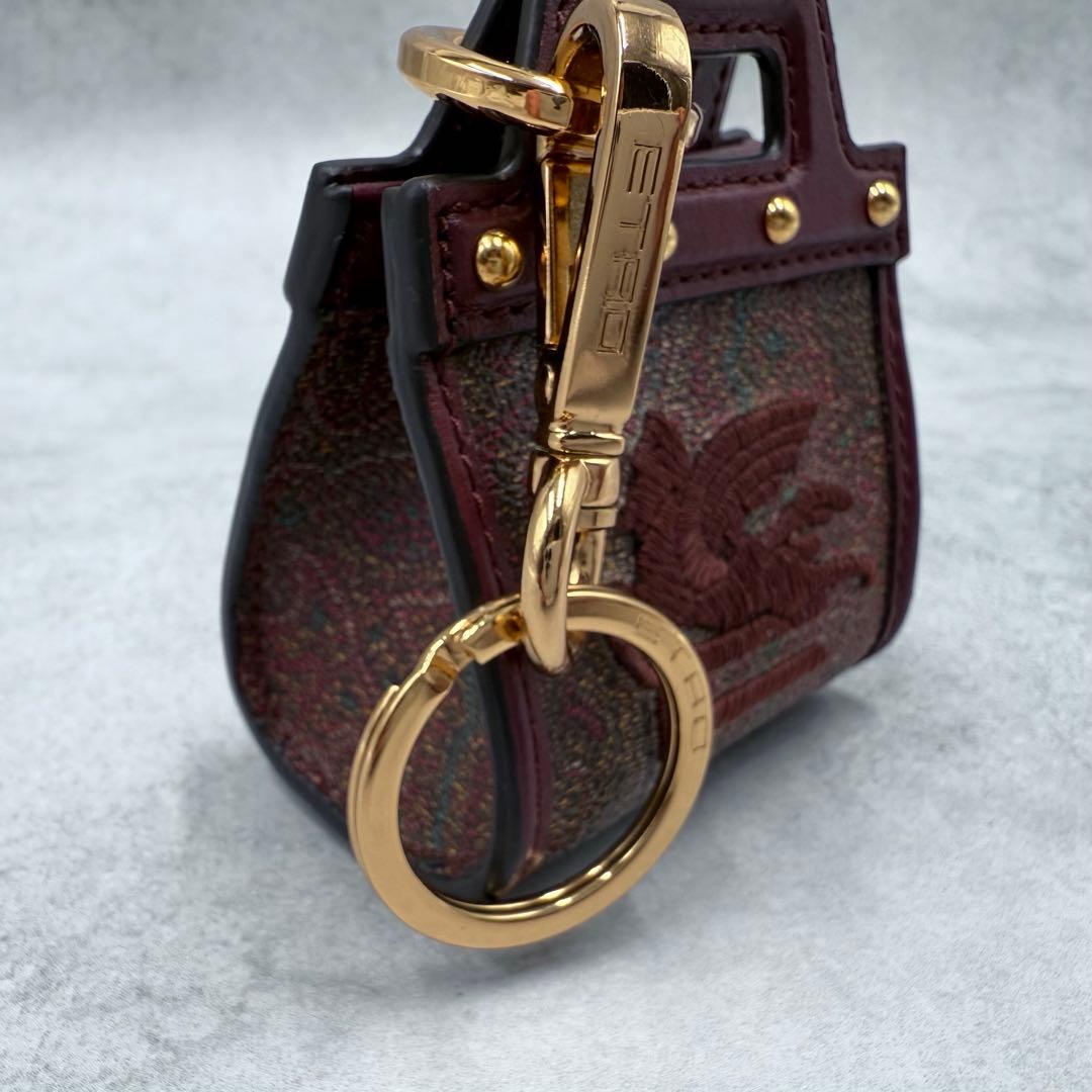 【極美品✨】現行品 ETRO ラブトロッター チャーム ペイズリー ペガソ