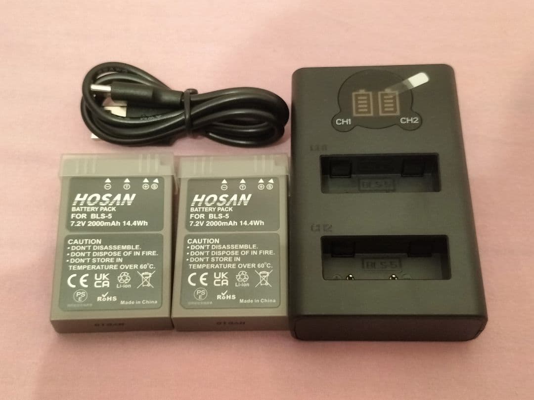 【美品】OM SYSTEM OM-5 ブラック本体+純正グリップ+純正フラッシュ