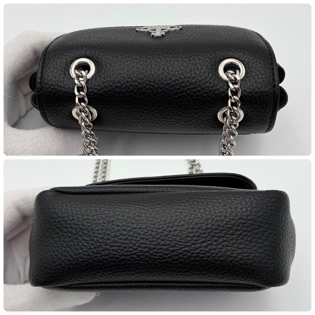 ヴィヴィアンウエストウッド ショルダーバッグ スモール パース チェーン オーブ