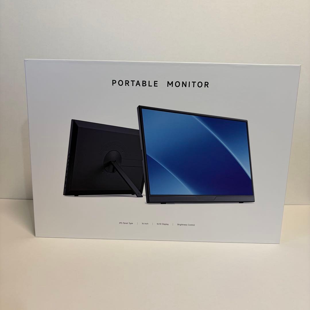 【新品未使用】splay モバイルモニター 16インチ 自立型
