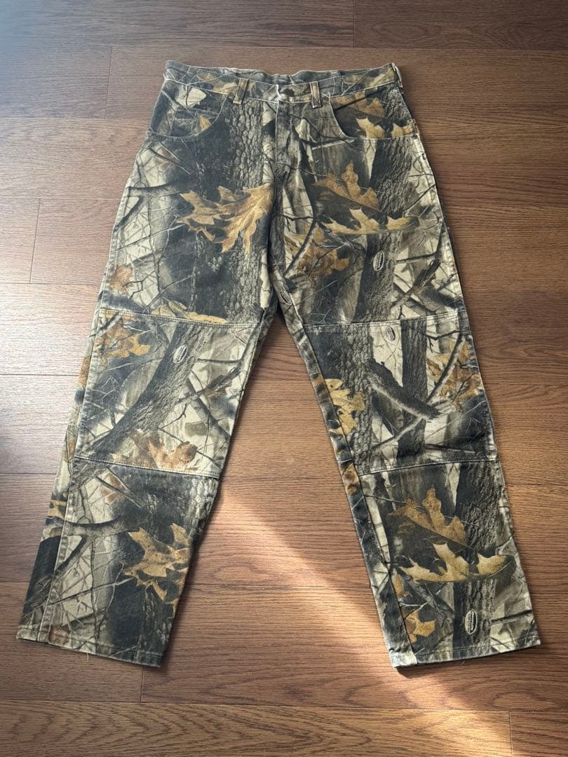 Wrangler リアルツリー ダブルニーパンツ