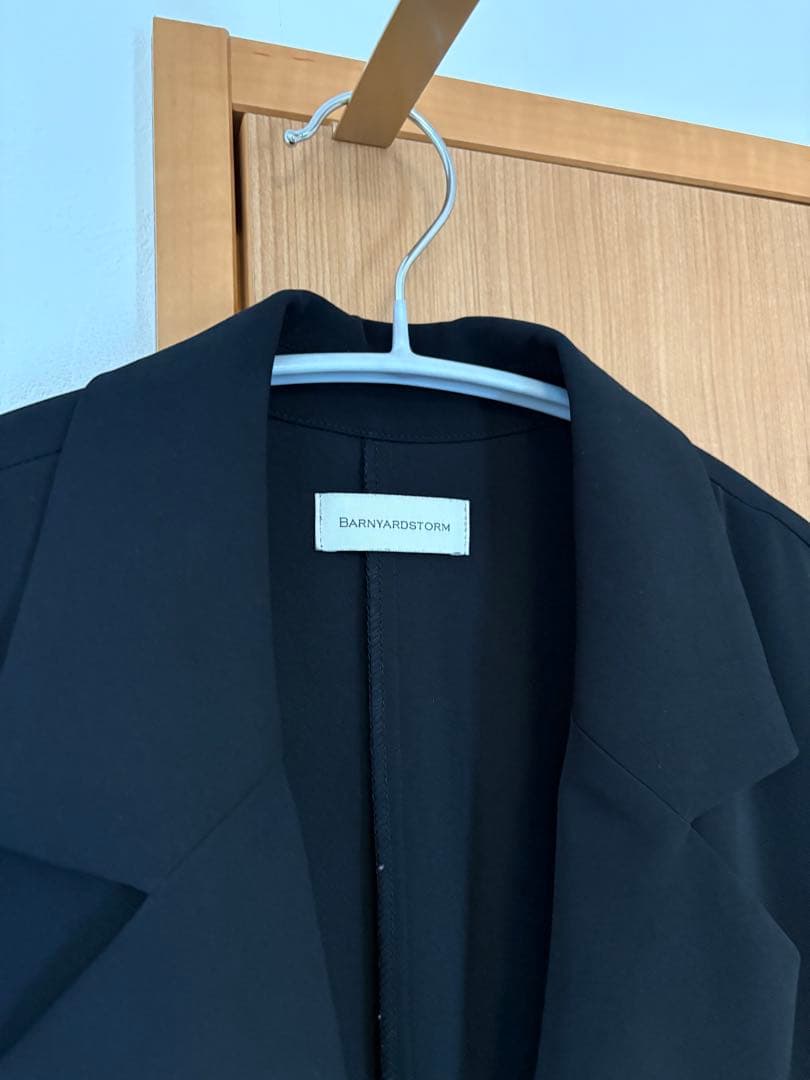 BARNYARDSTORM / ダブルクロスジレ ブラック 1サイズ