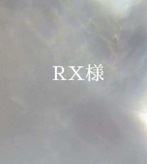 RX様①　オーダー