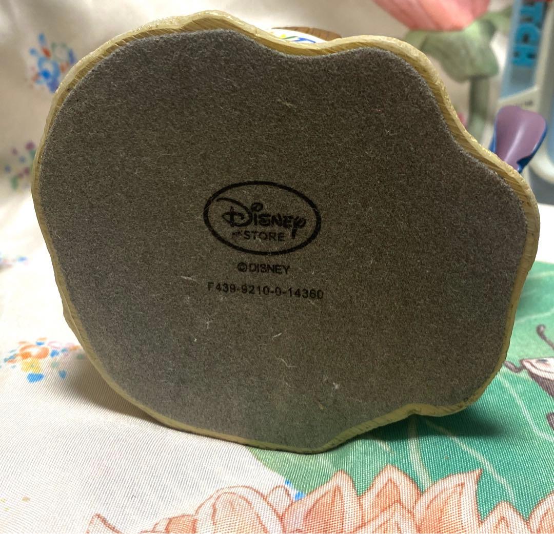 スティッチ アヒル 置物 小物入れ ケース フィギュア ディズニーストア 果物