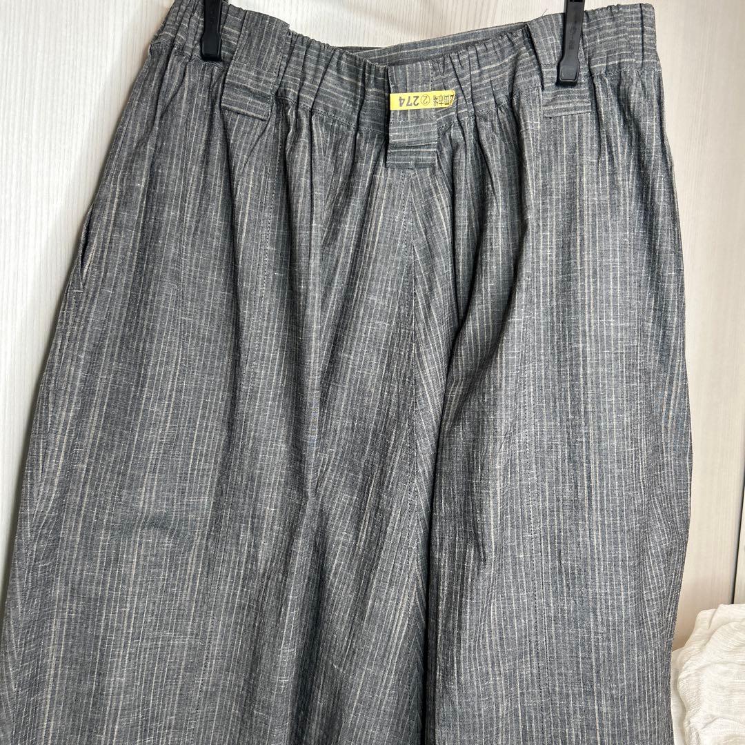 センソユニコ・萠【moyuru】　サルエルパンツ　綿91% ￼夏向き『M〜L』