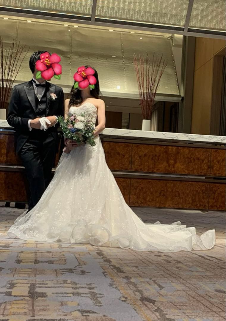 【あやこ】W MICHEL ADDISONウェディングドレス