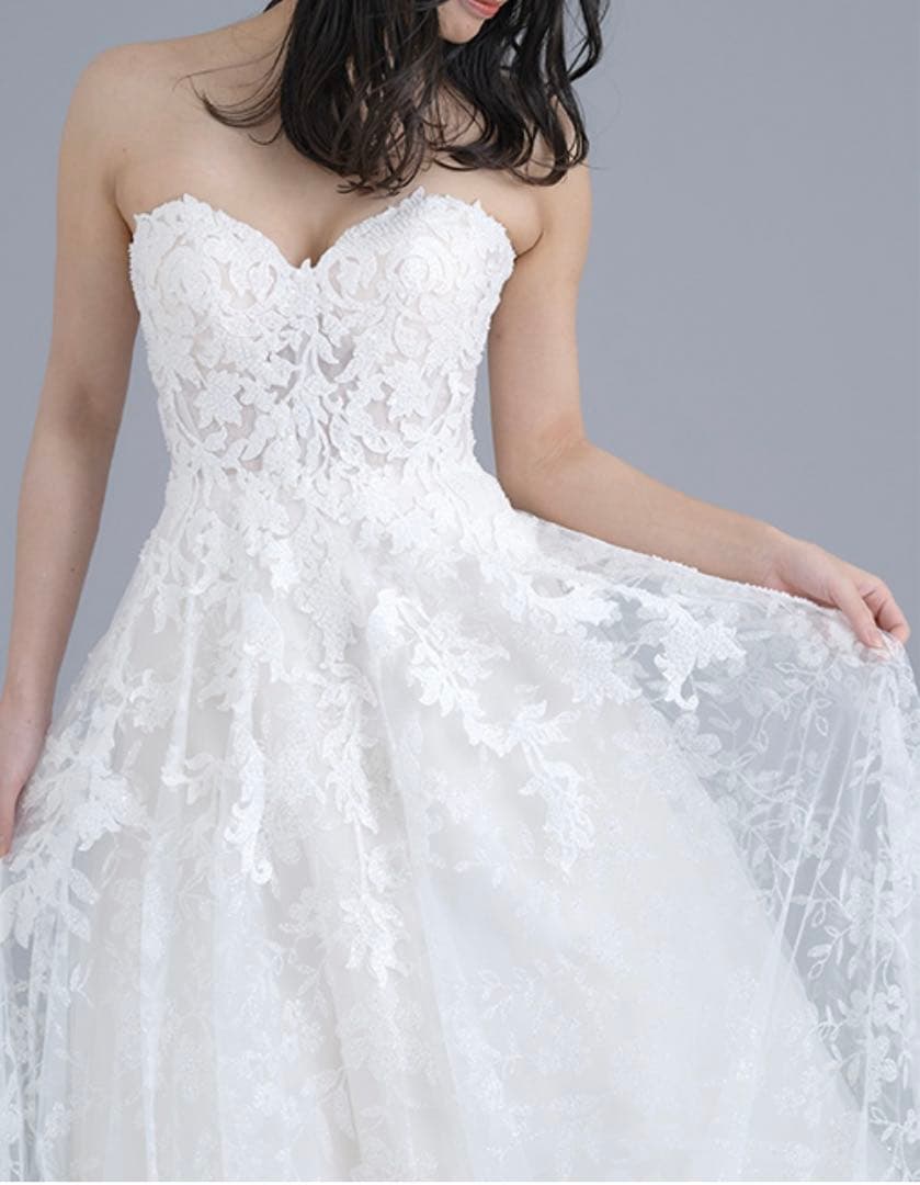 【あやこ】W MICHEL ADDISONウェディングドレス