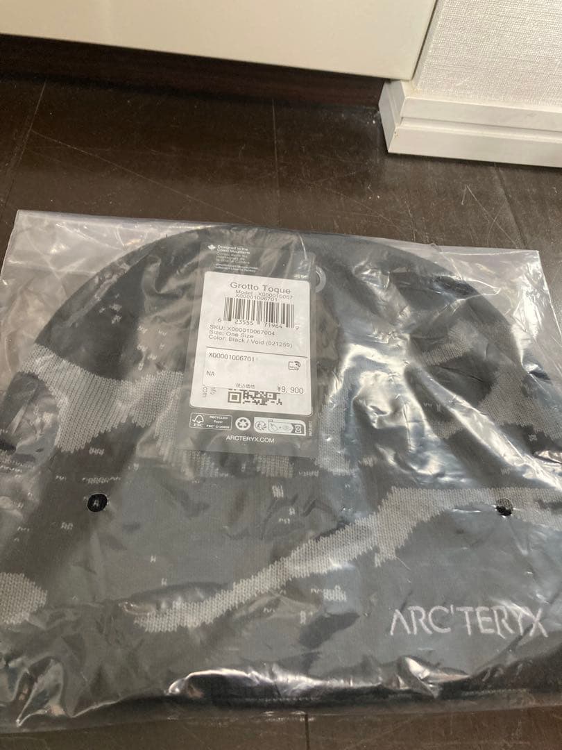 アークテリクス グロットトーク 2025AW 新品未使用 ブラック