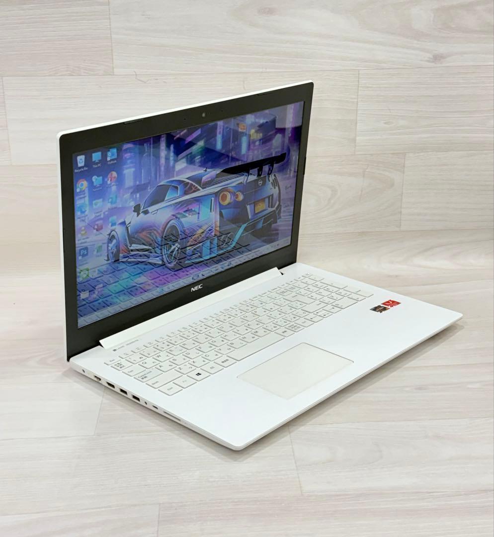 RYZEN7/NEC LAVIE 15.6インチ ホワイトノートPC/12GB