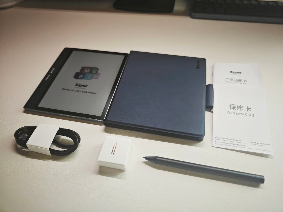 【美品】Bigme B751C Color E-ink 7インチ