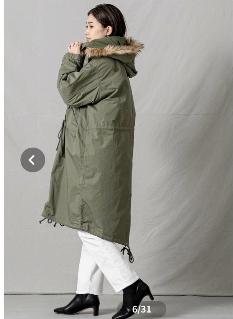 新品タグ付き53900円Gready Brilliant Ｍ６５フィールドコート