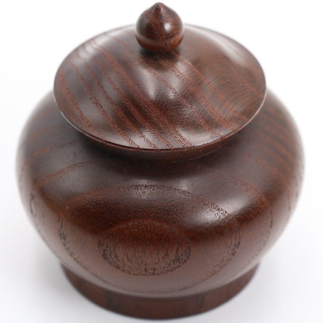 和田瑾斎作 宝塔香合 高橋介州識 茶道具 共箱　V830　N1