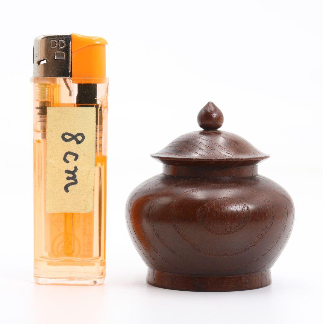 和田瑾斎作 宝塔香合 高橋介州識 茶道具 共箱　V830　N1