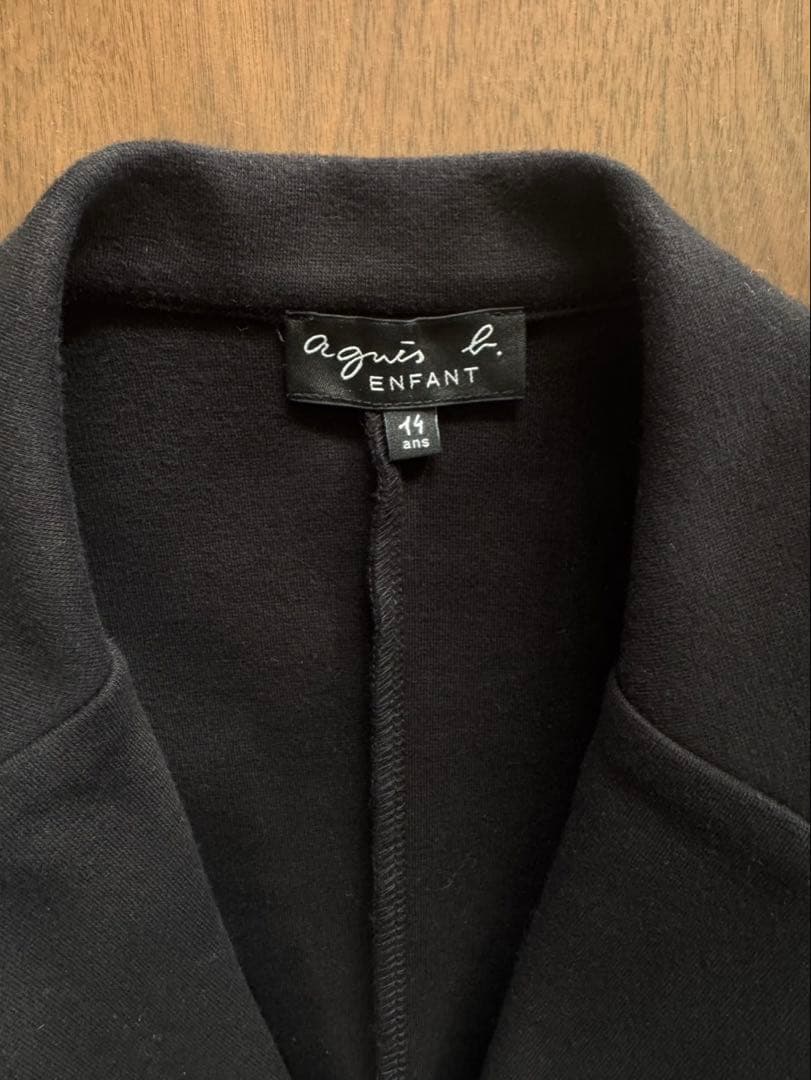 14ans(150)アニエスベーagnès b. ジャケット・ベスト