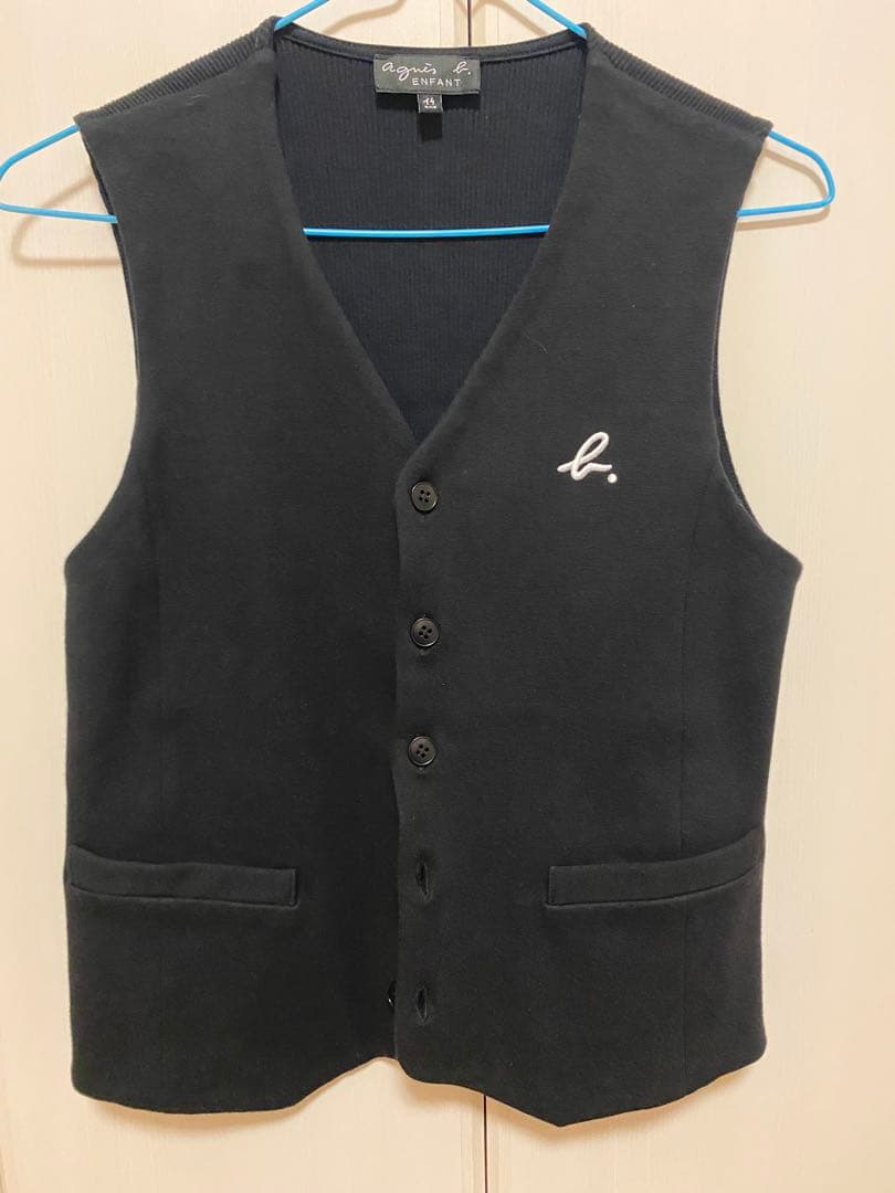 14ans(150)アニエスベーagnès b. ジャケット・ベスト