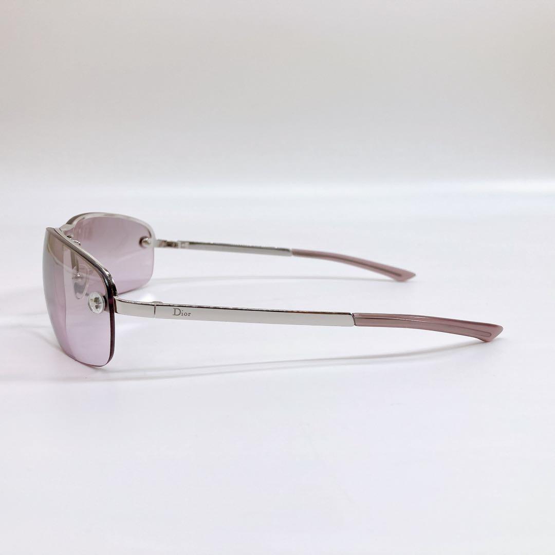 ✨美品✨Dior ディオール リムレス　サングラス　グラデーションピンク 星