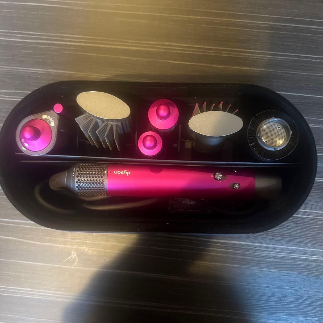 Dyson ヘアドライヤー ピンク 6種アタッチメント付き