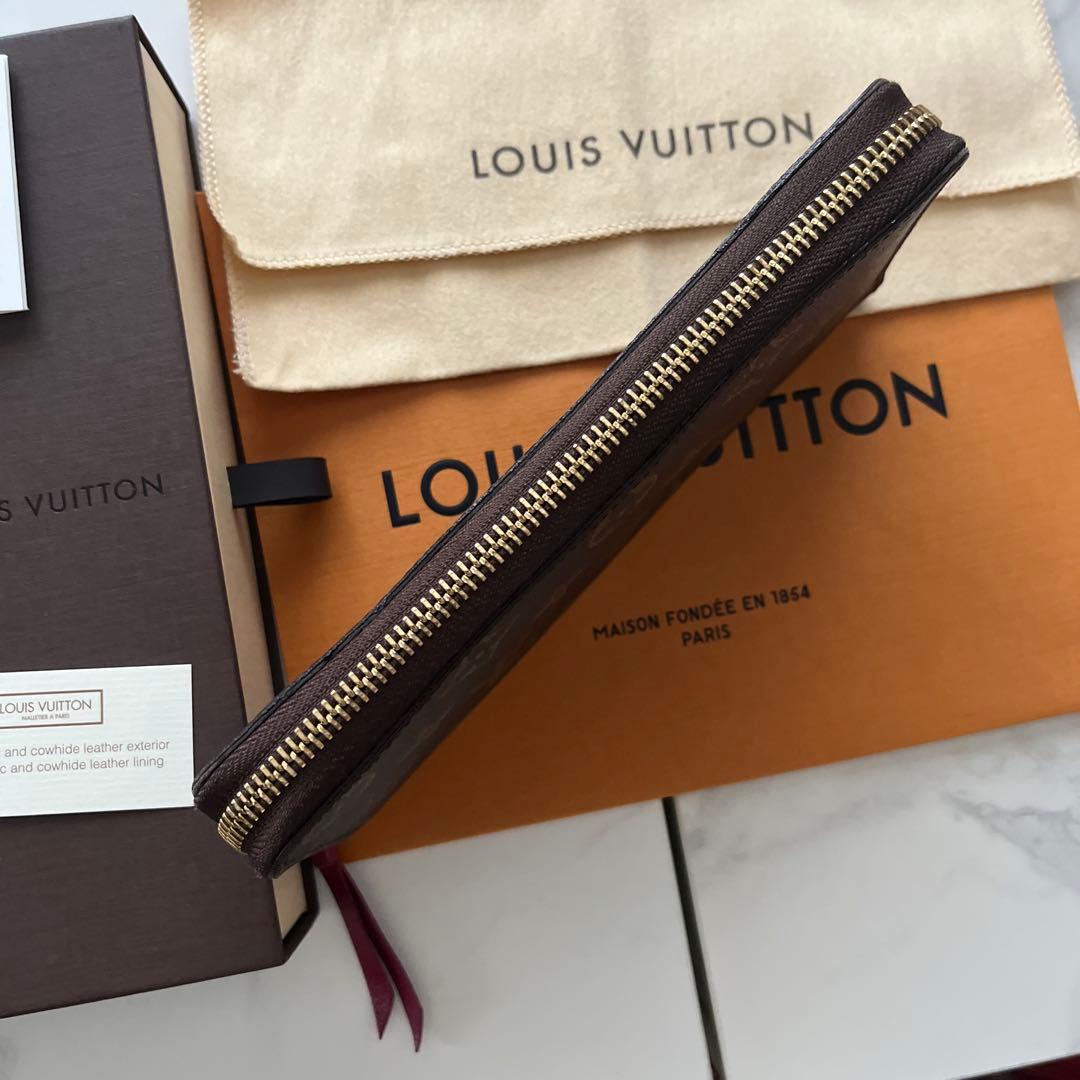 きみどり　ルイヴィトン　ポルトフォイユ　クレマンス　ラウンドファスナー