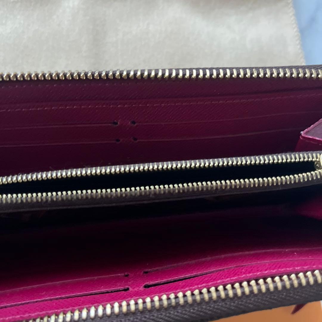 きみどり　ルイヴィトン　ポルトフォイユ　クレマンス　ラウンドファスナー